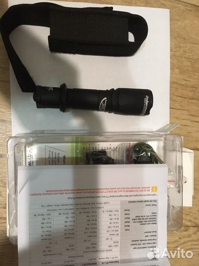 Фонарик armytek doberman XP-E2 Red