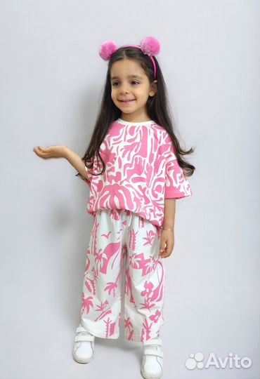 Комплект с брюками летний