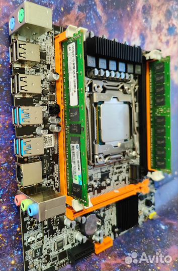 Комплект X99 2011v3 + Xeon 2673V3 +16Gb