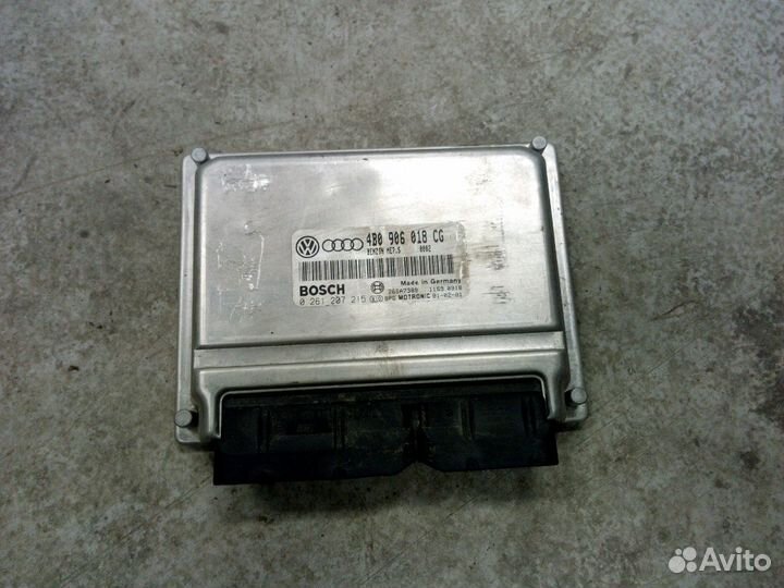 Эбу двигателя Ауди А6С5 1.8T