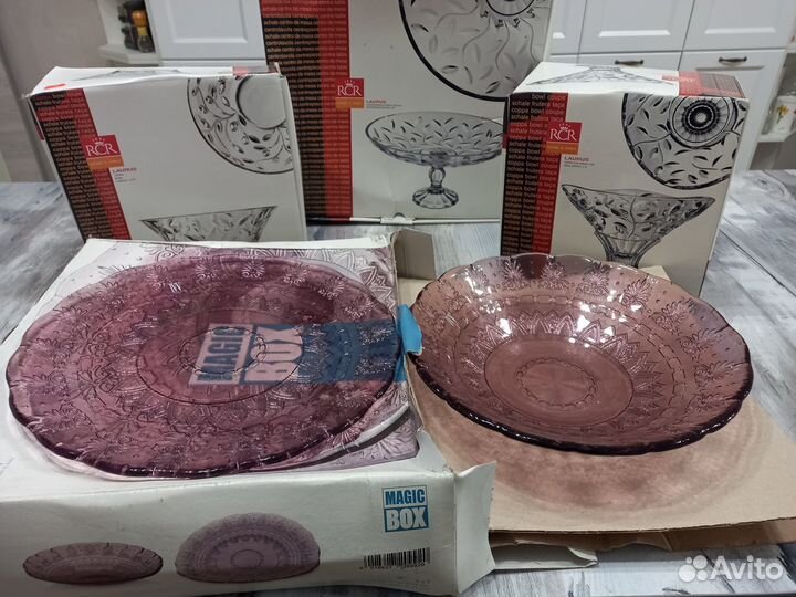 Ваза блюдо для фруктов RCR Laurus Италия Термосы