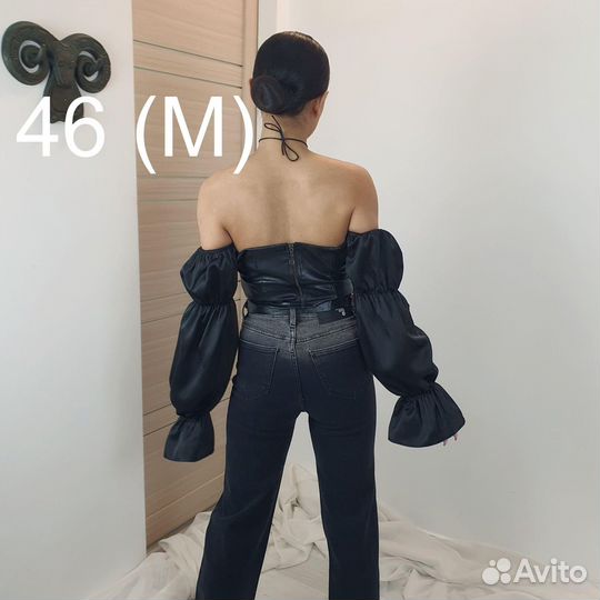 Топ экокожа clariee 46 (M)