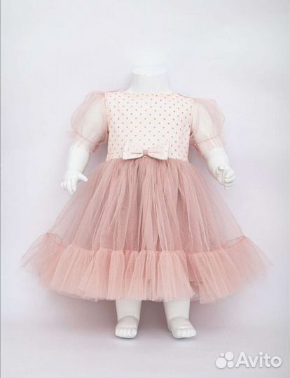 Платье для девочки 86