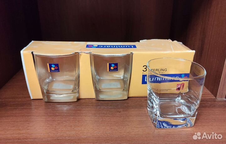 Стаканы Luminaric, стопки, пивные кружки, фужеры