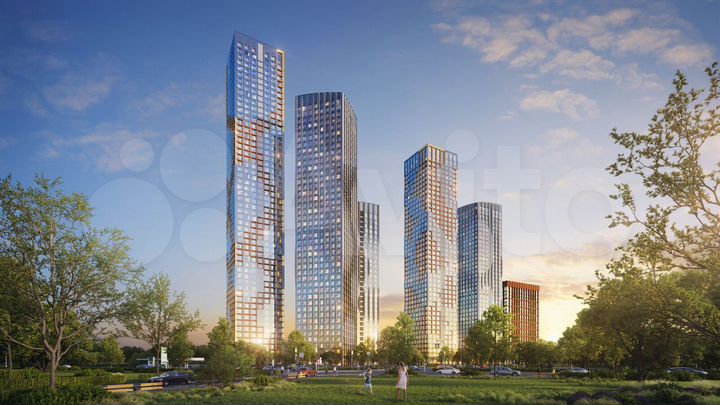 Квартира-студия, 22,9 м², 2/30 эт.