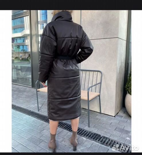 Кожаный плащ