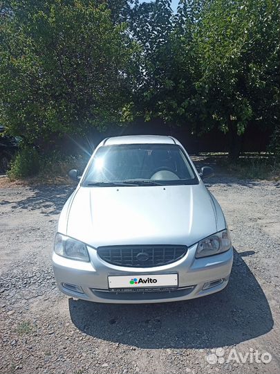 Hyundai Accent 1.5 МТ, 2005, 255 500 км