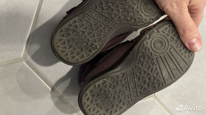 Ботинки демисезонные для девочки Котофей 22р