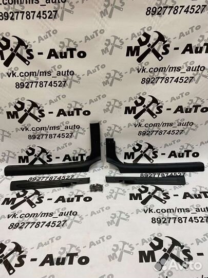 Облицовка порогов на лада гранта, гранта FL, калин