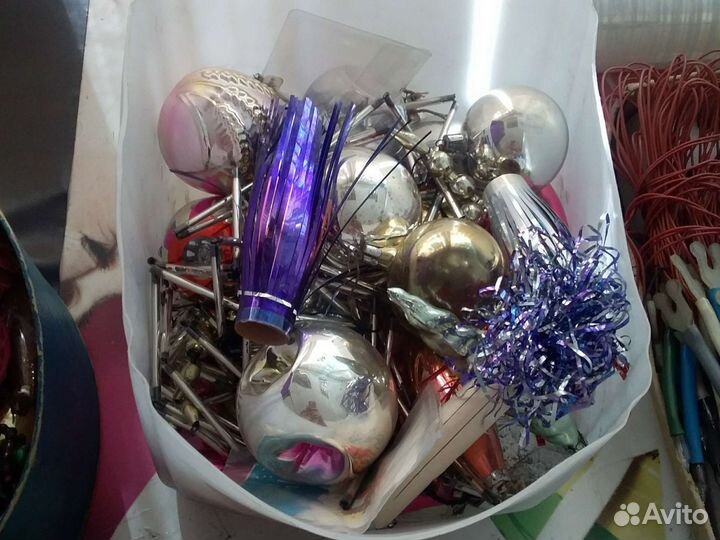 Елочные игрушки СССР