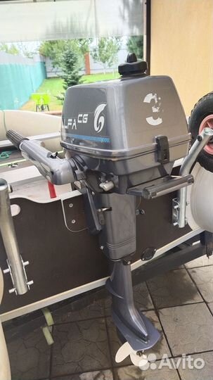 Лодка пвх с мотором с прицепом