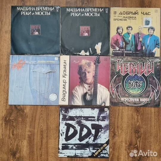 Виниловые пластинки DDT.Кузьмин.Машина Времени