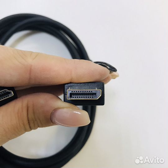 Переходник DisplayPort M- hdmi M 4K30Hz 1,8м 608