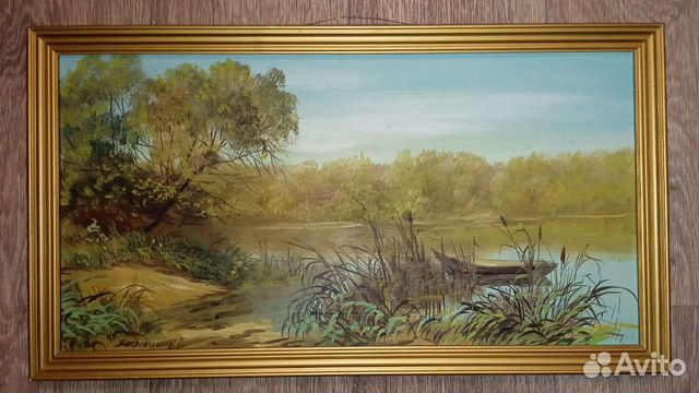 Картина маслом пейзаж