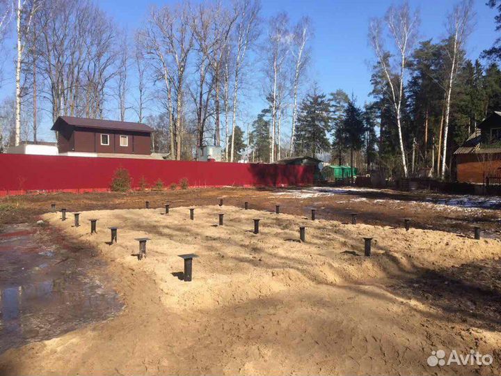 Винтовые сваи диаметр- 89мм, длинна- 2000мм