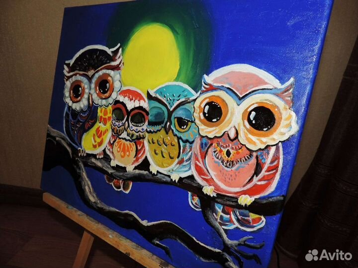 Картина маслом на холсте