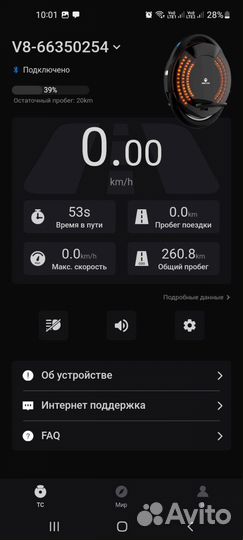 Моноколесо inmotion v8