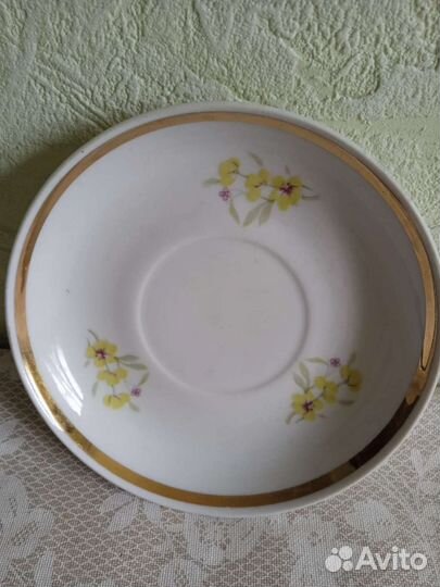 Чайные блюдца СССР Вербилки цена за 2