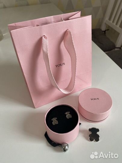 Серьги tous оригинал