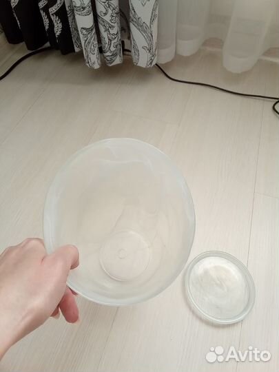 Горшок стеклянный для орхидеи