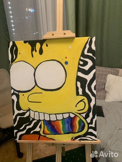 Картина на холсте акрил