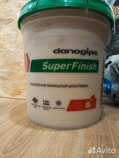 Sheetrock. 28кг Полимерная финишная шпатлёвка