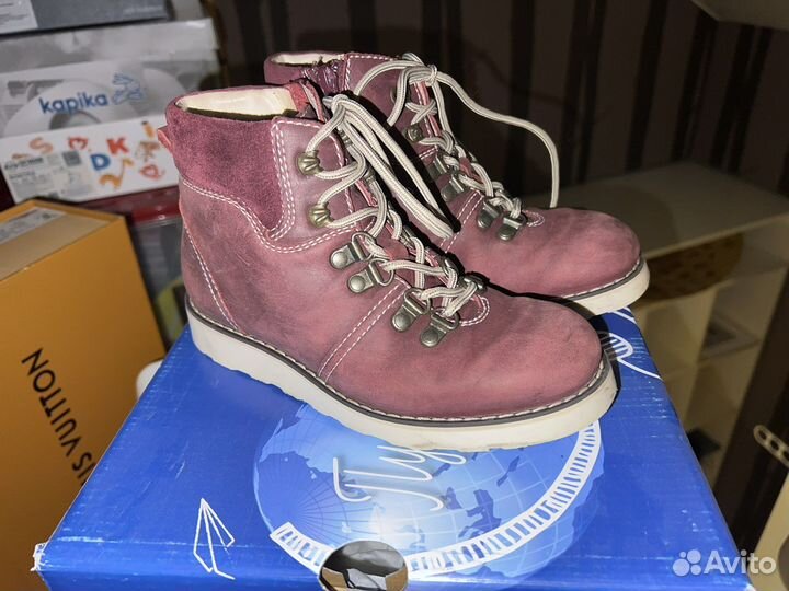 Ботинки зимние ralf ringer 33, 21 см для девочки