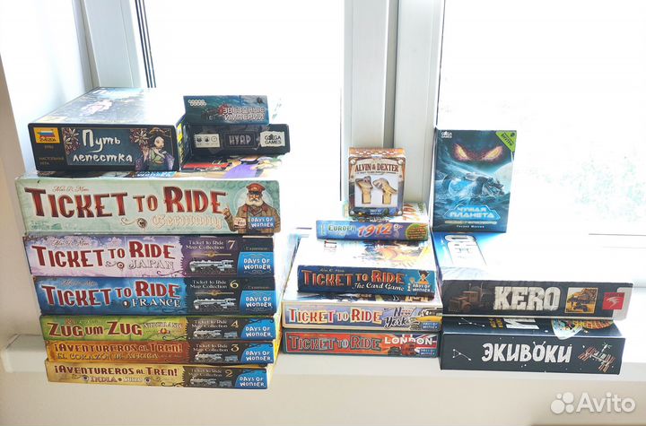 Распродаю любимые редкие настольные игры