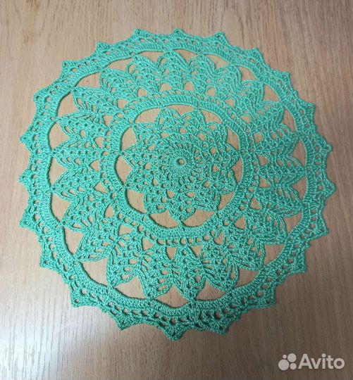 Салфетки вязанные крючком