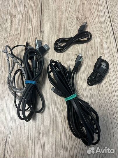 Провода шнуры кабели для зарядки телефона 9 шт