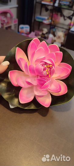 Украшение для сада, кувшинка