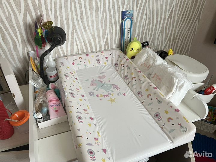 Пеленальная накладка на комод IKEA Polini kids