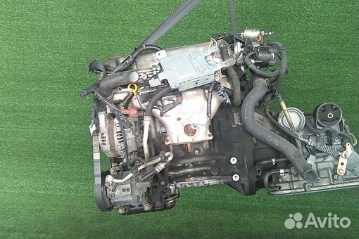 Двигатель в сборе двс nissan rasheen B14 sr18de 19