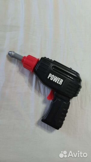 Игрушка детский шуруповёрт на батарейках