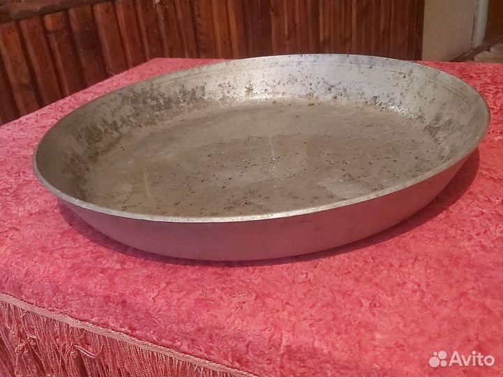 Старинная сковорода редкая огромная