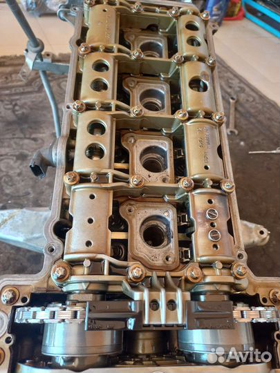 Двигатель м271 разбор