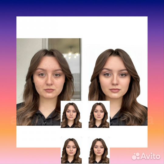 Красивое фото на паспорт/документы