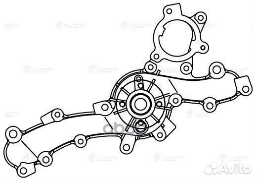 Насос водяной toyota camry (18) /lexus RX (15)