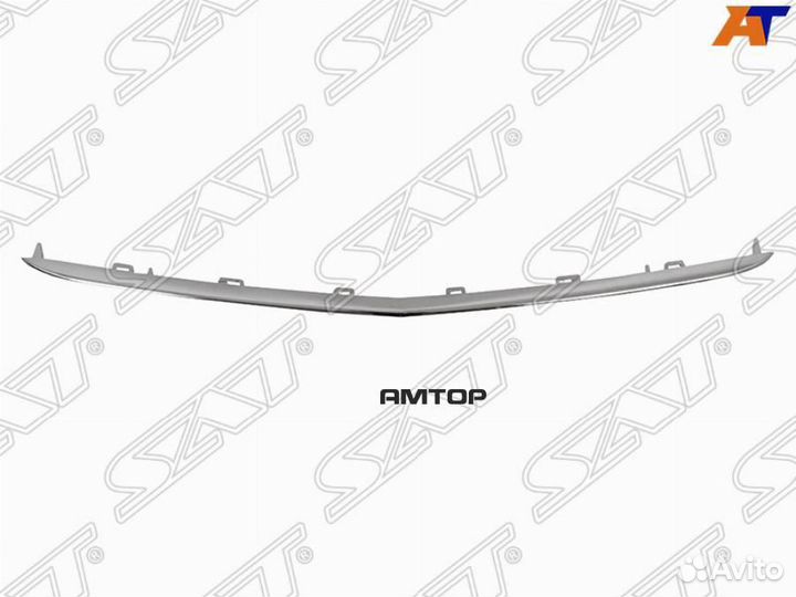 SAT ST-MD15-000M-0 Молдинг бампера mercedes C-clas