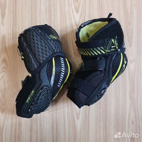Налокотники хоккейные warrior alpha qx junior m