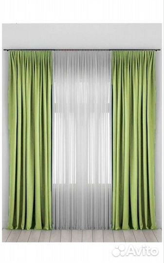 Шторы 2,05 на 2,55 м