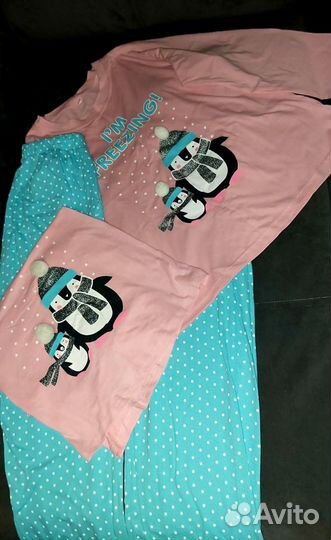 Family Look пижамы М/Ж