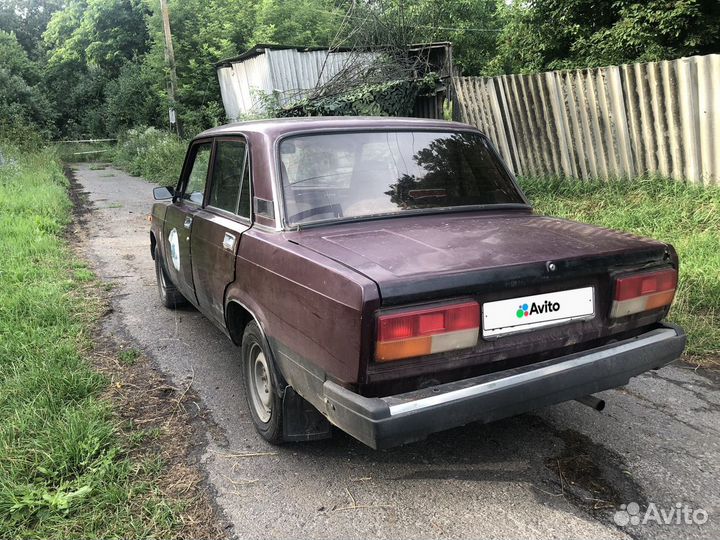 ВАЗ 2107 1.6 МТ, 2007, 32 080 км