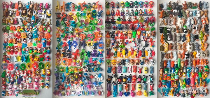 Киндер единицы и серии