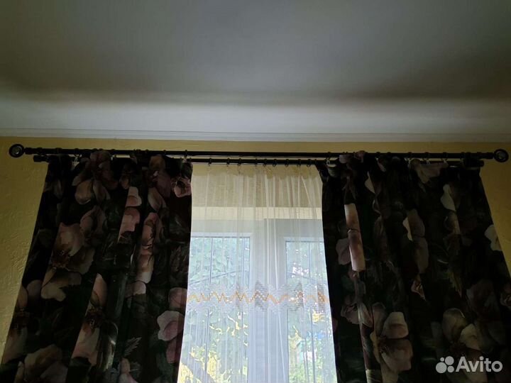 Кованые карнизы, полностью металл, премиум