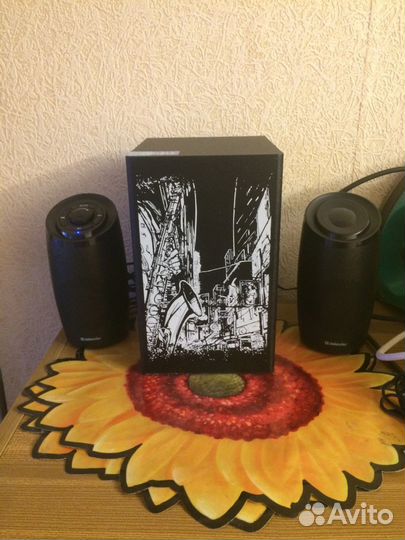 Акустические колонки с bluetooth