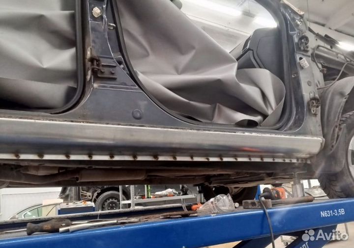 Новые пороги и арки для Lifan Breez 520