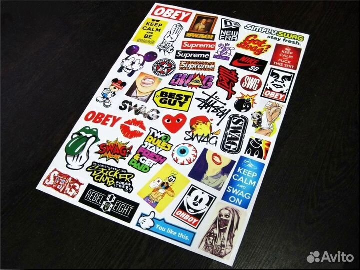 Наклейки для вашего бизнеса