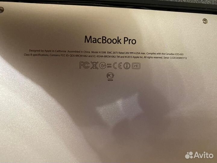 Apple MacBook Pro 15 2013