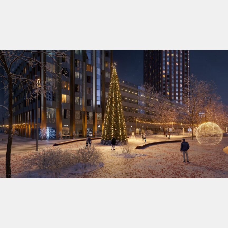 1-к. квартира, 39,7 м², 8/43 эт.